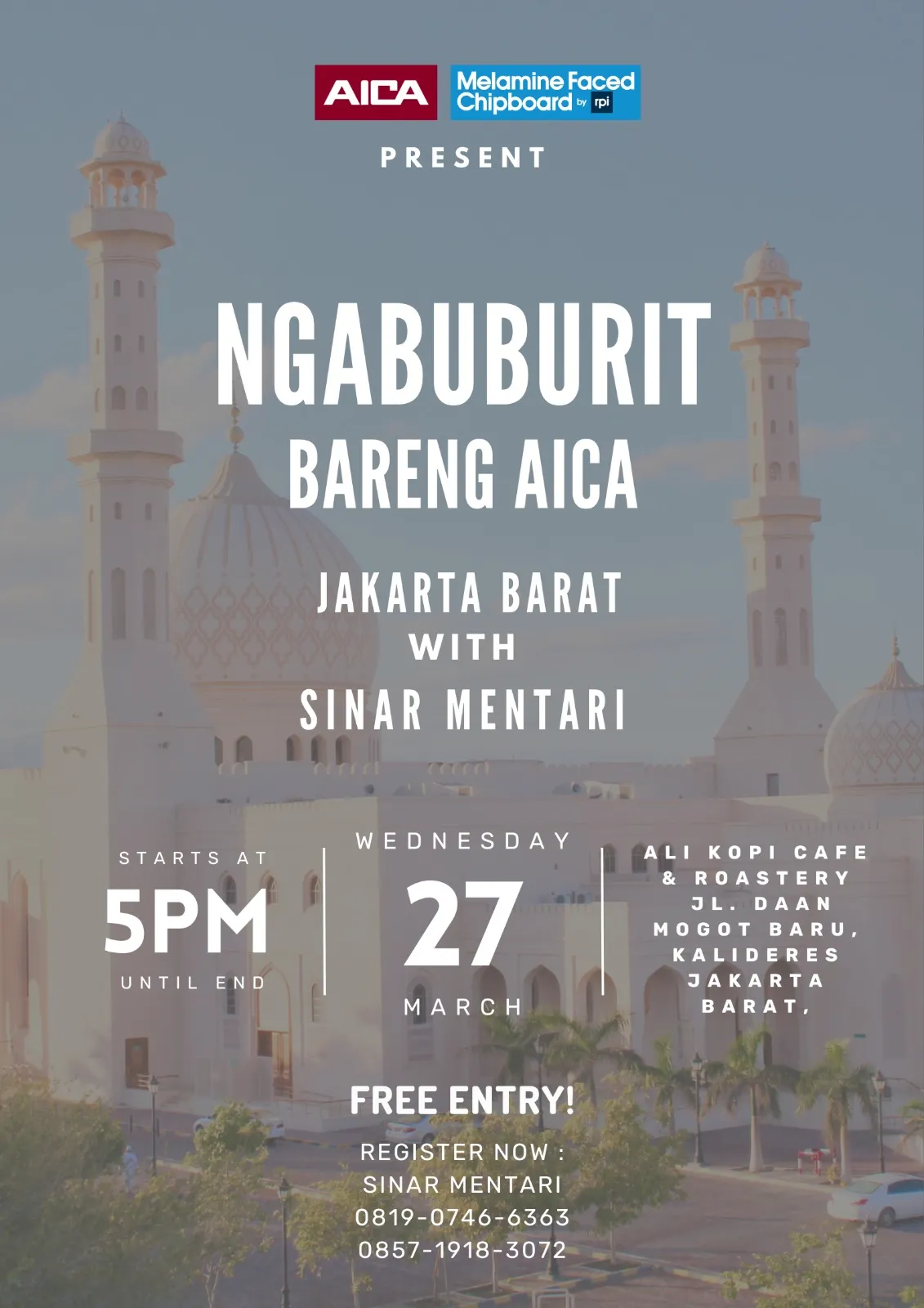 MFC Event: Ngabuburit Bareng Aica, 27 Maret 2024