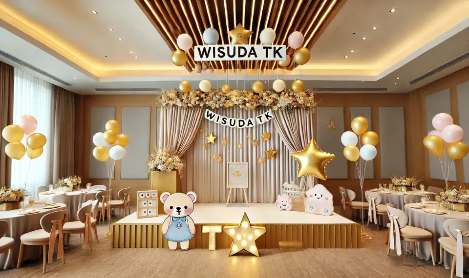dekorasi wisuda tk
