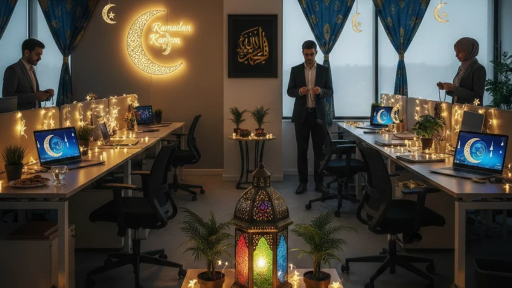 Inspirasi dekorasi Ramadhan di kantor