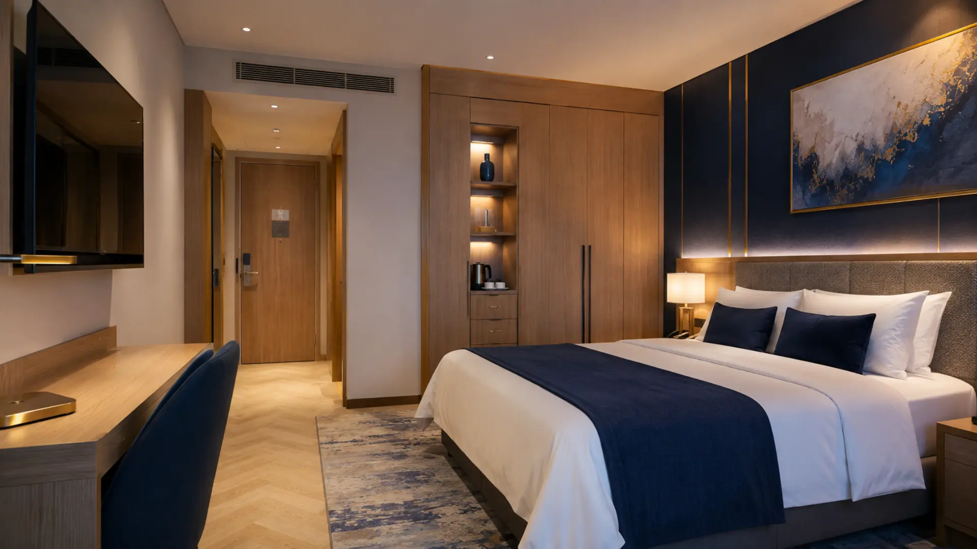 Material furniture tahan lama untuk hotel dan fasilitas komersial
