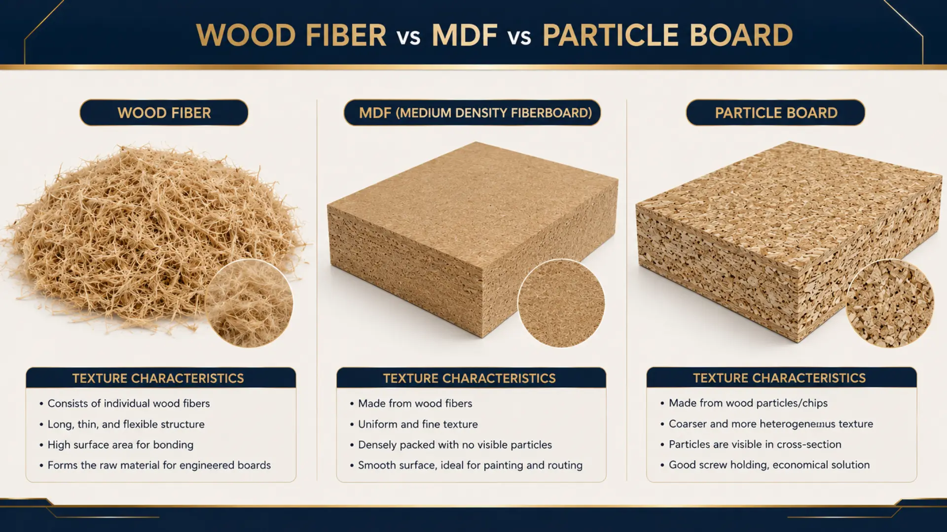 Apa itu fiberboard dan bedanya dengan mdf serta particle board