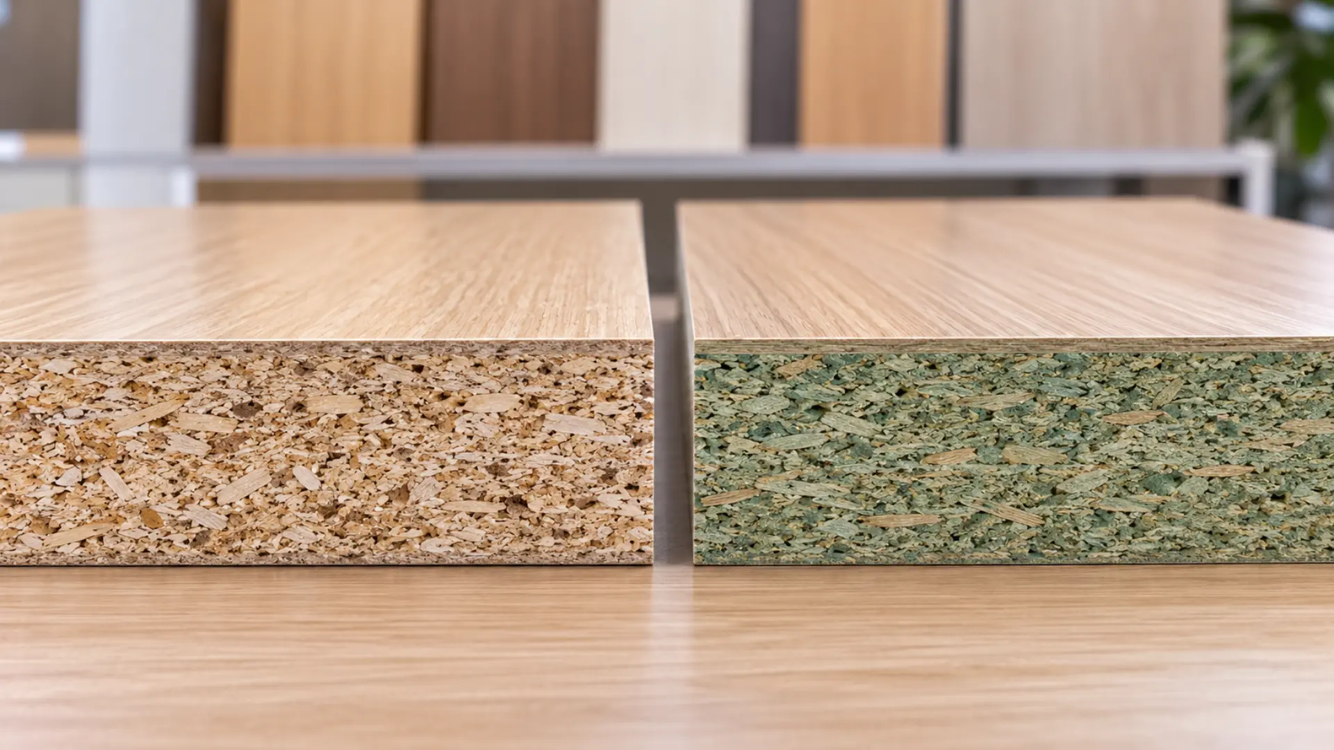 Perbandingan particle board rentan rayap dan HMR board tahan lembab